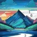 色彩流涂色