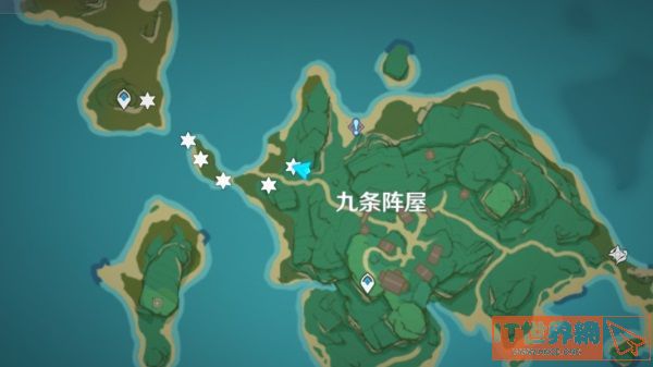 原神稻妻秘宝迷踪藏宝地9/藏宝地10位置