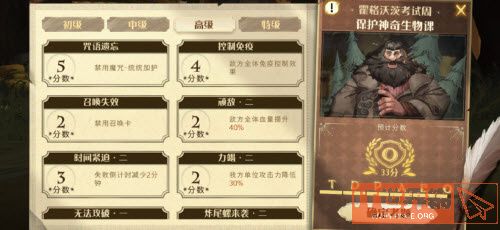 哈利波特魔法觉醒炸尾螺高级考试通关攻略