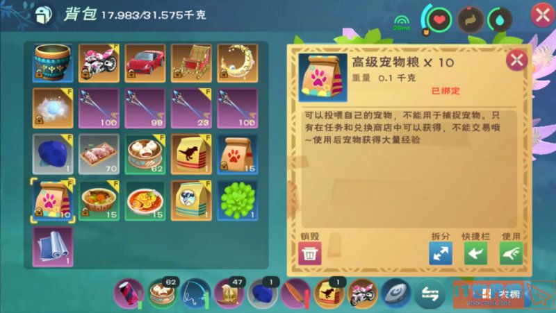 创造与魔法高级宠物粮交易方法推荐