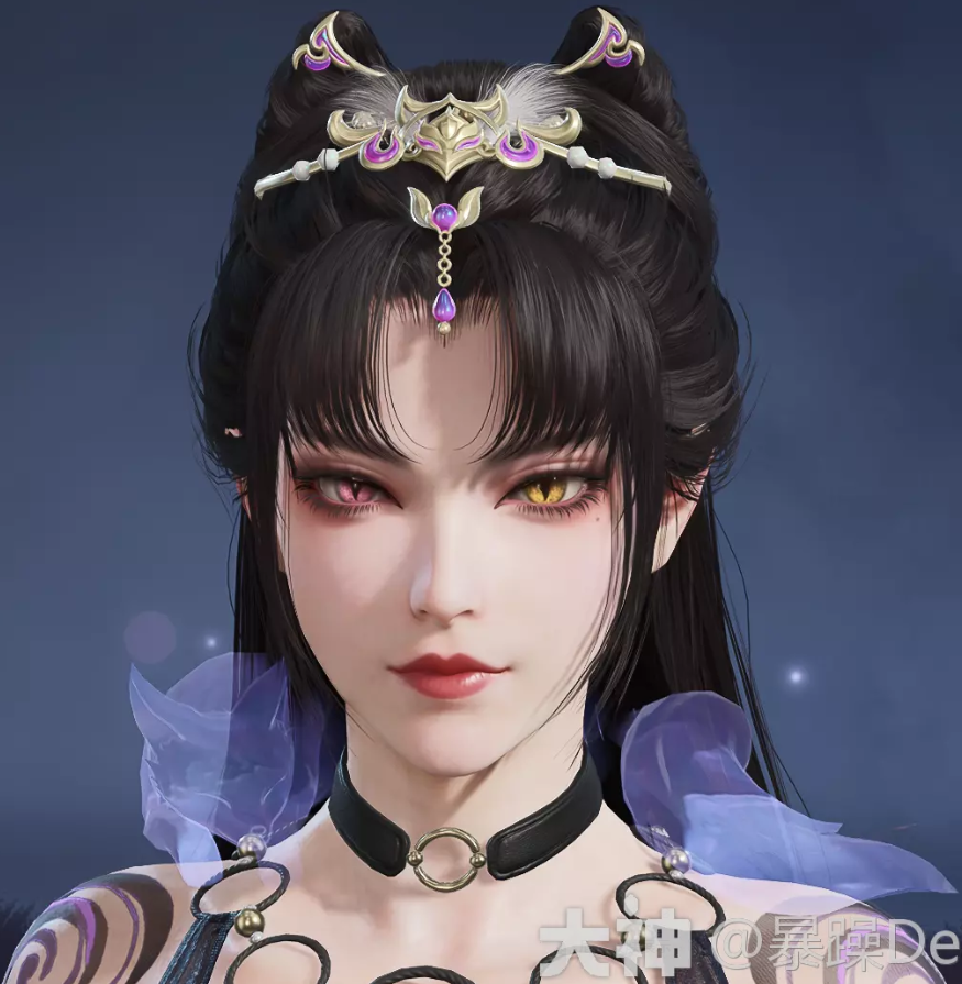 永劫无间玉玲珑原画捏脸数据分享