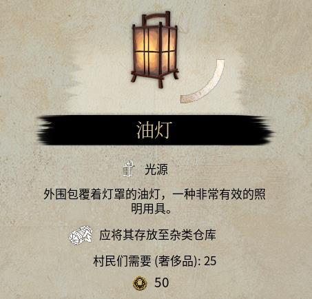 战国王朝村庄消耗工具对应物品一览